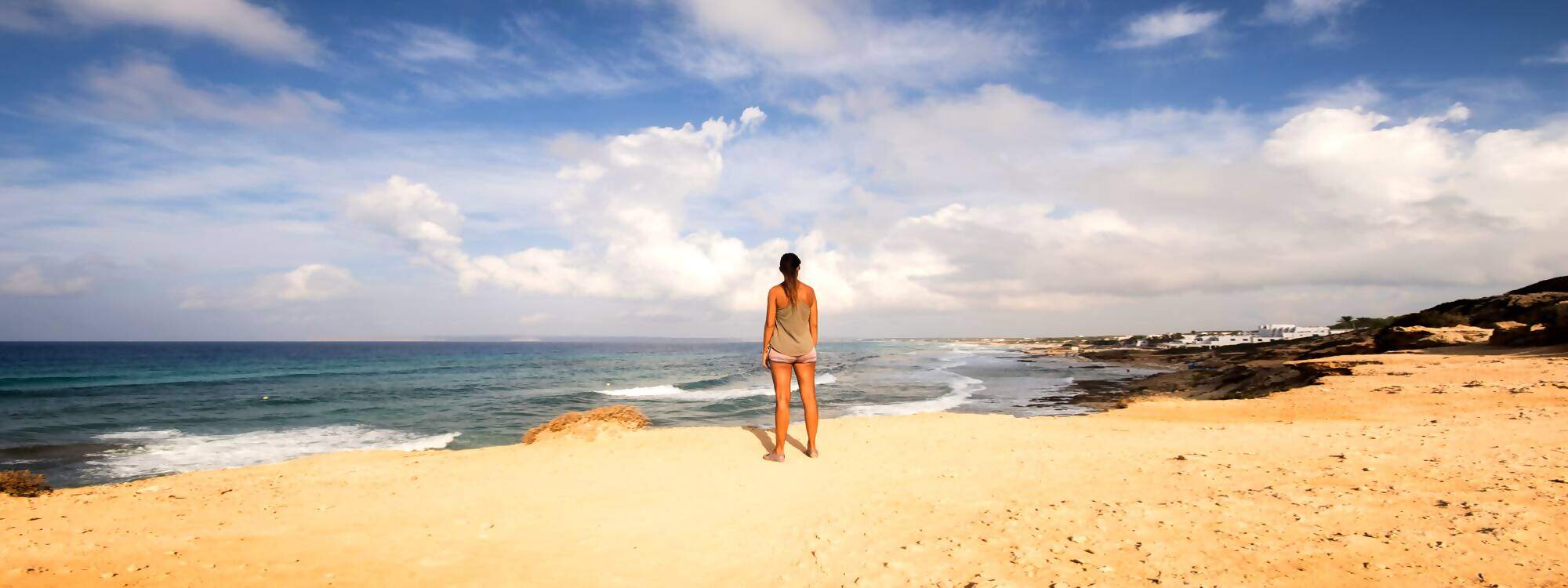 wunderschoener Strand auf Formentera